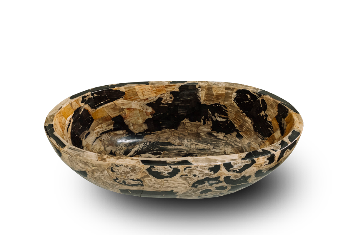 Petrified Wood Bathtub