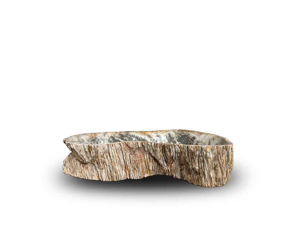 petrified wood sink