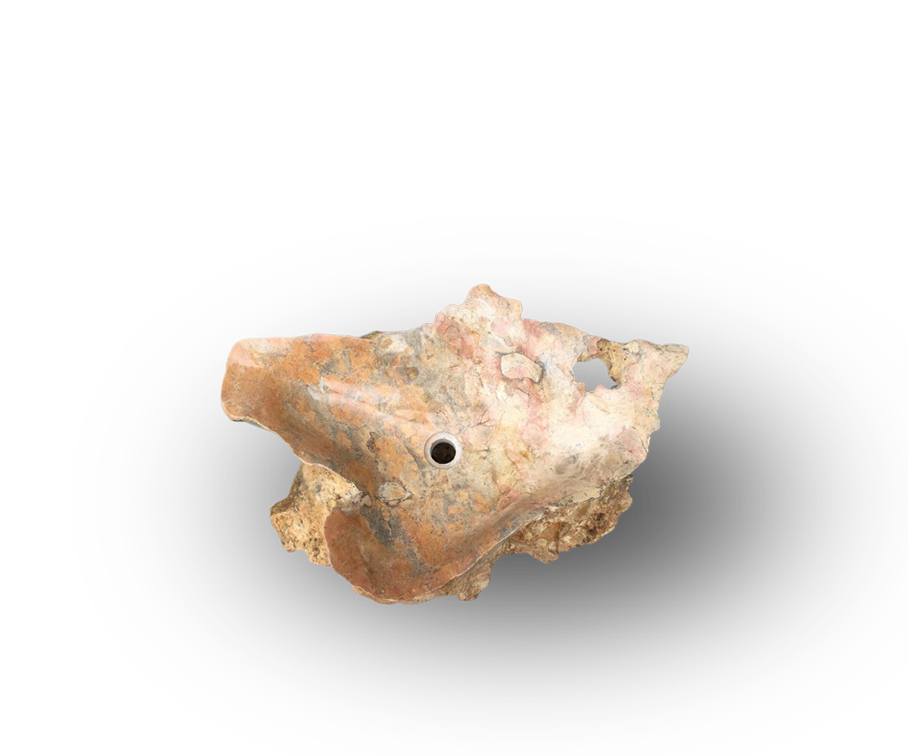 marble column wash basin