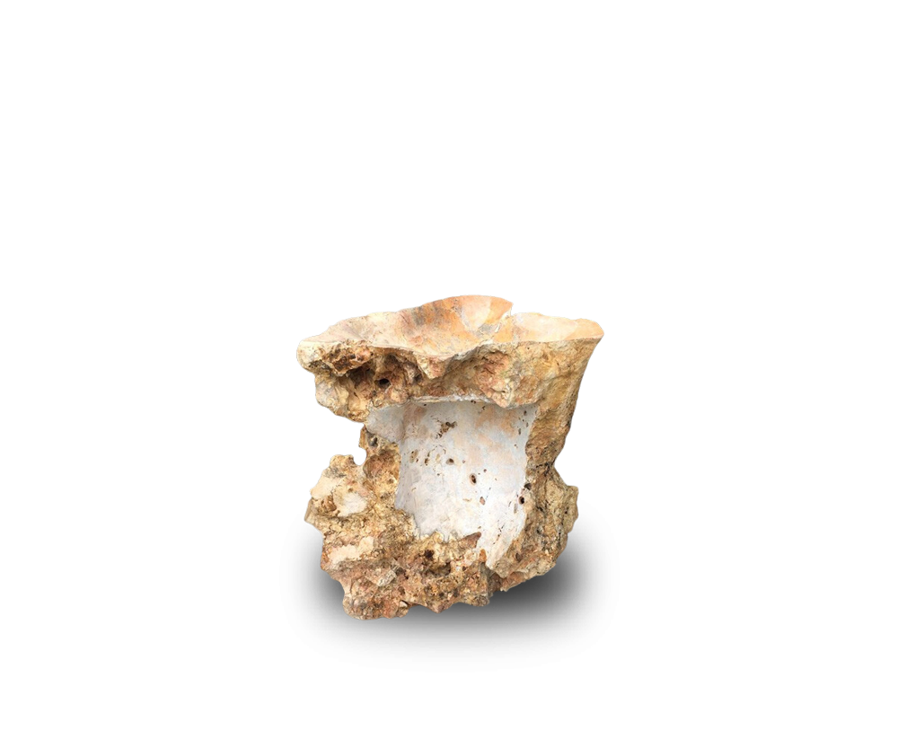 marble column wash basin