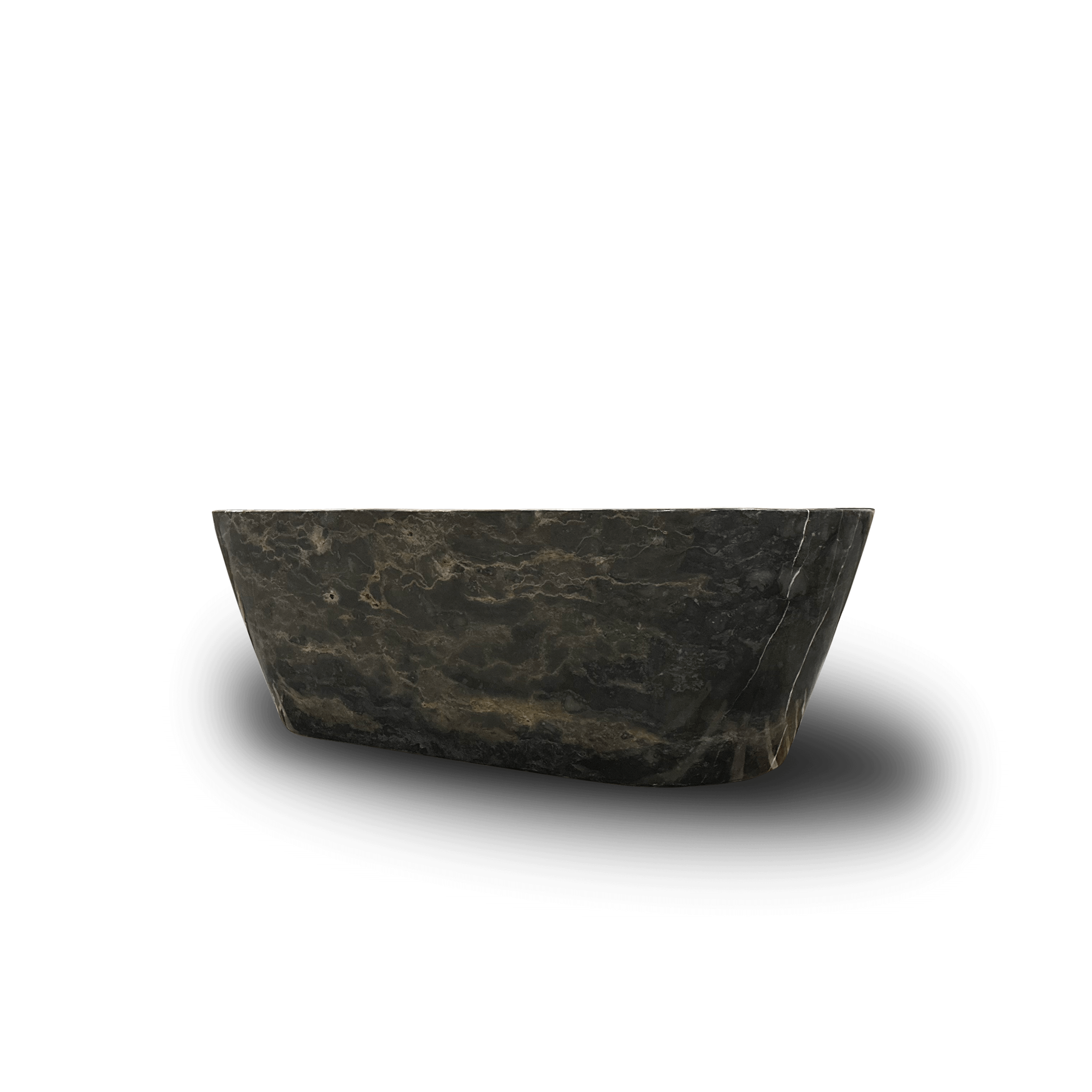 Black Marble Stone Bathtub