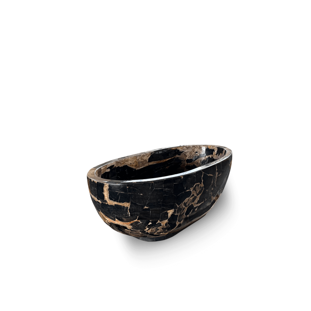 petrified laminated wood bathtub