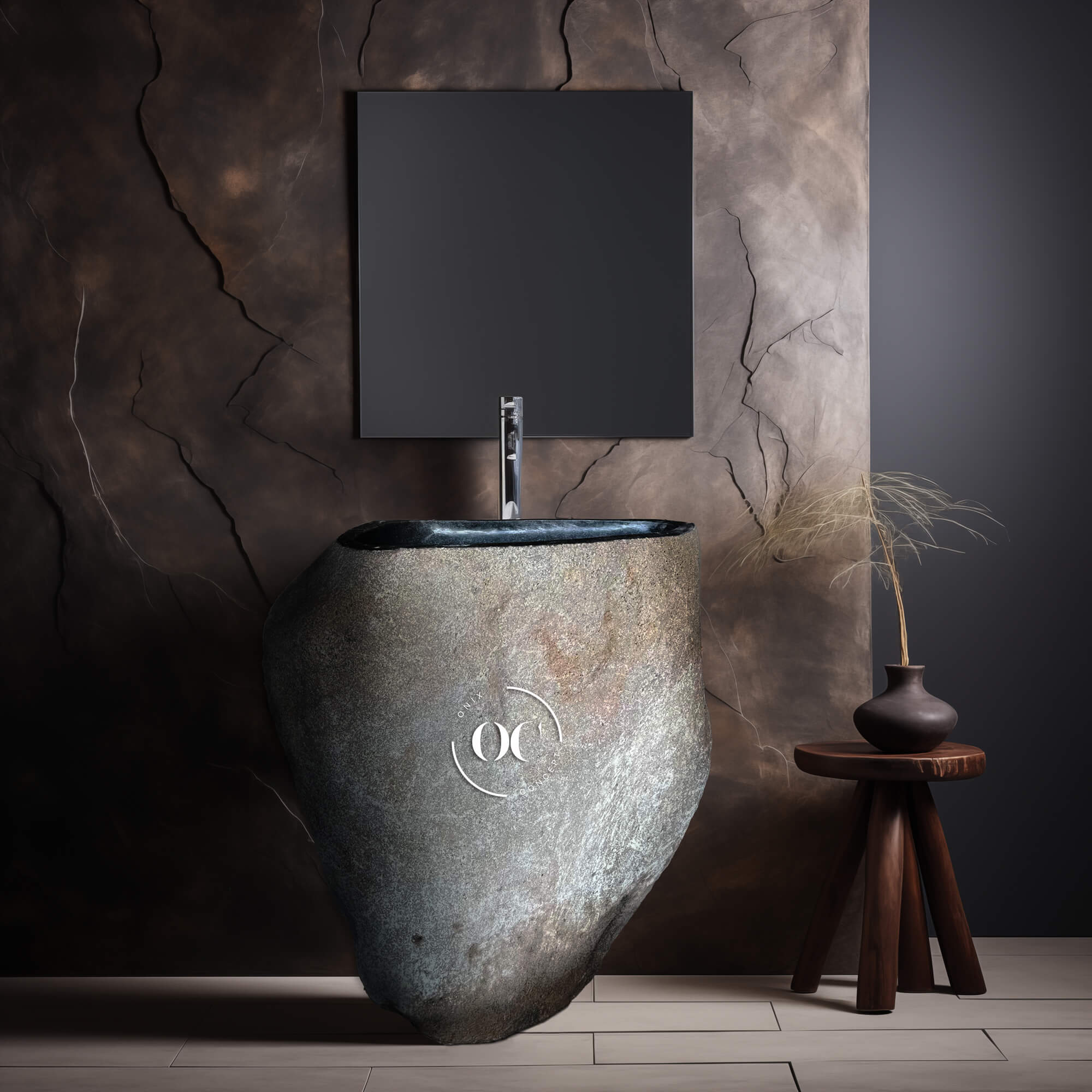 riverstone pedestal sink