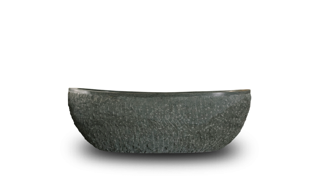 BLACK GRANITE MARMO BATHTUB