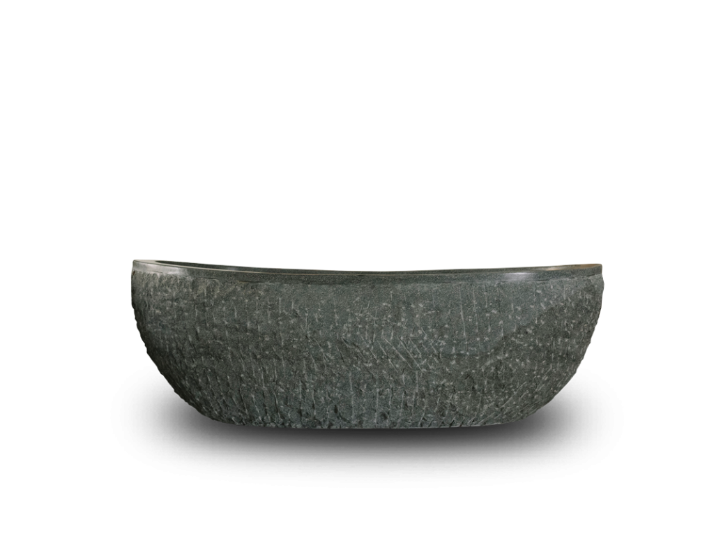 BLACK GRANITE MARMO BATHTUB