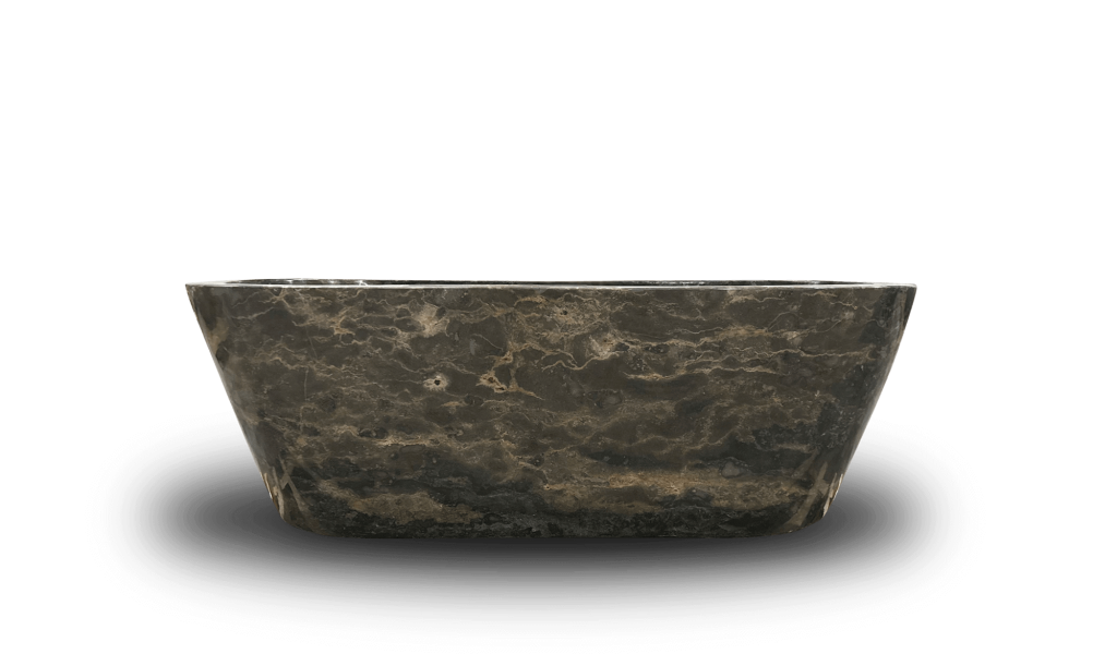 Black Marble Stone Bathtub