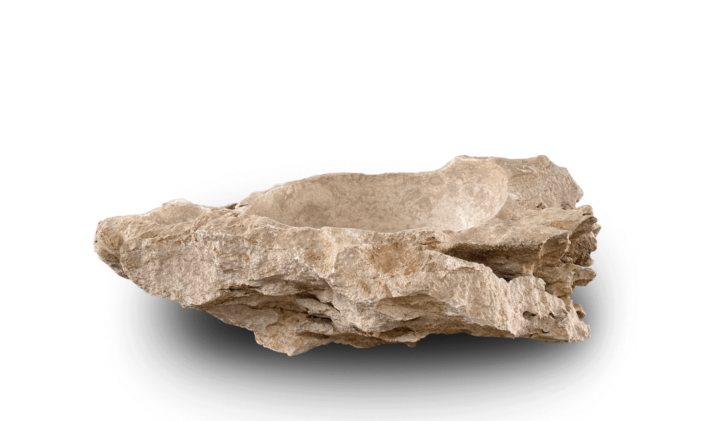 raw marble stone bathtub