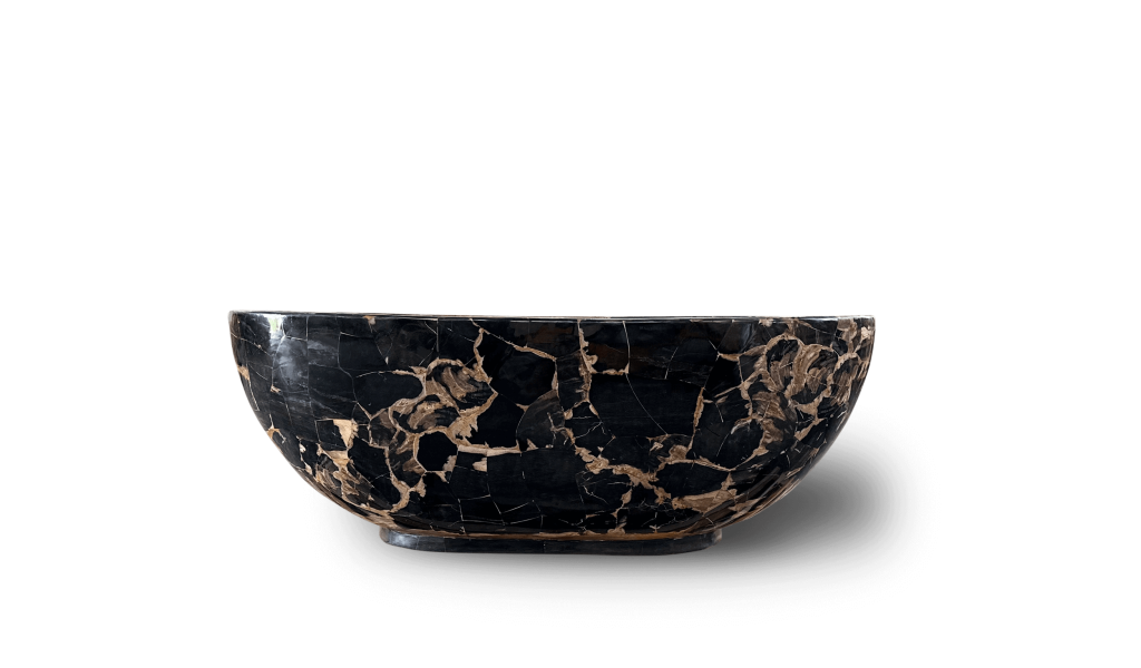 petrified laminated wood bathtub