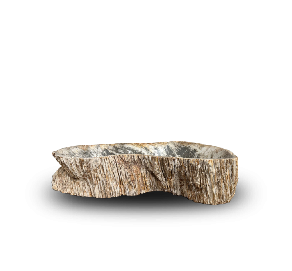 petrified wood sink